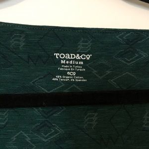 Forest green cotton comfy dress